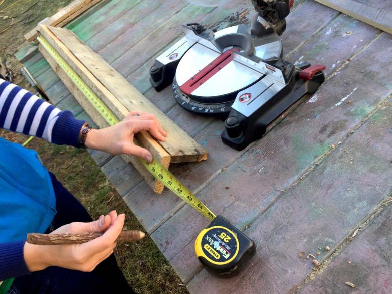 How to make a tall planter box from pallet wood | Habitat 